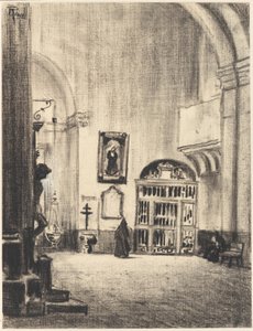 Das Taufbecken von Cervantes, Santa Maria la Mayor, Alcalá