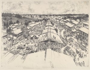 Das Lager, die neue Architektur von Joseph Pennell