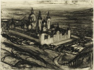 Der Escorial vom Sitz von Philipp