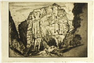 Das Zuhause des Baa Laam von Joseph Pennell