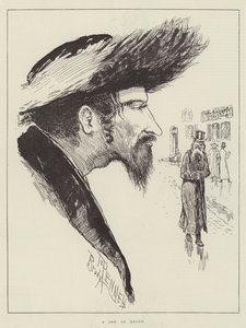 Der Jude zu Hause, von Joseph Pennell von Joseph Pennell