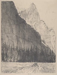 Der Wachposten von Joseph Pennell
