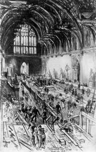 Die Arbeiter in Besitz, Westminster Hall, London, 1910
