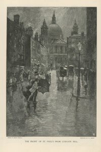Die Vorderseite der St Paul