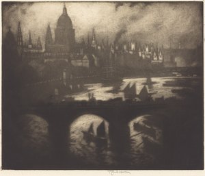 Wrens Stadt von Joseph Pennell