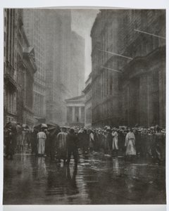 Der Curb Market - New York, 1921 von Joseph Petrocelli