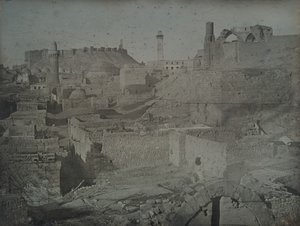 Aleppo, vom Antioch-Tor aus gesehen