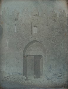 Damaskustor, Jerusalem, 1842-44 von Joseph Philibert Girault De Prangey