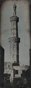 Großes Minarett, Alexandria, 1842 von Joseph Philibert Girault De Prangey