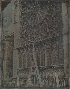 Rosettenfenster, Notre-Dame-Kathedrale, Paris, 1841