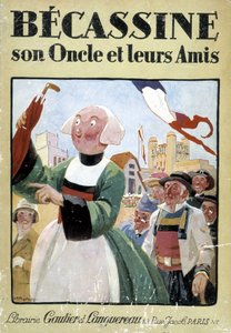 Buchcover „Becassine, ihr Onkel und ihre Freunde“, Ausgaben Gautier Langereau (1926)