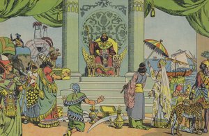 Salomo in seiner Herrlichkeit von Joseph Porphyre Pinchon