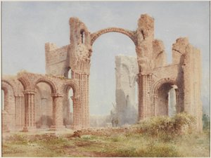 Ruinen der Priorei von Lindisfarne