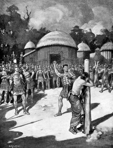 Die Geißelung von Boudicca, 60 n. Chr., um 1920