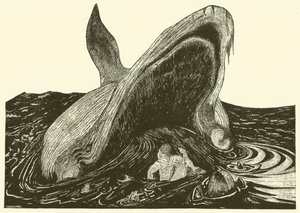 Der Wal verschlingt den Seemann von Joseph Rudyard (after) Kipling