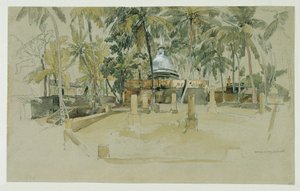 Buddhistischer Tempel auf Ceylon