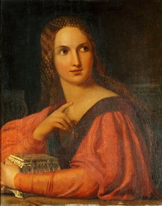 Portia mit dem Kästchen, Vide von Joseph Severn