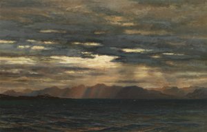 Sonnenaufgang über der Nordwestküste von Skye