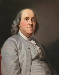 Porträt von Benjamin Franklin von Joseph Siffred Duplessis