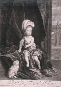 William, Herzog von Gloucester, als Kind, ca. 1720 von Joseph Smith