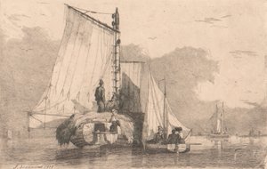 Boote bei Braydon, 1825