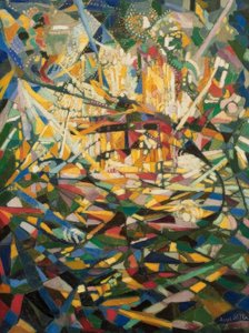 Schlacht der Lichter, Coney Island von Joseph Stella