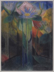 Dschungel Laub, ca. 1918-9 von Joseph Stella