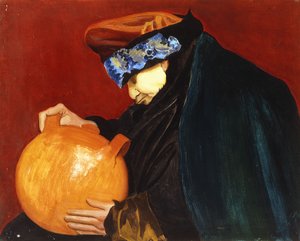Die schlafende Frau