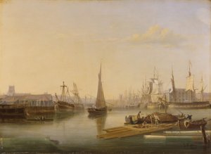 Bristol Hafen von Joseph Walter