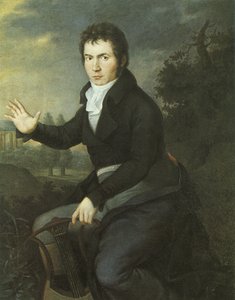 Porträt von van Beethoven von Joseph Willibrord Mahler