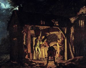 Eine Schmiede im 18. Jahrhundert