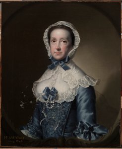 Porträt von Mrs. William Chase, Sr. von Joseph Wright of Derby