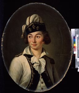 Porträt einer Dame im Kostüm von Joseph de Landerset
