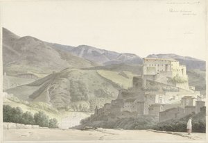 Italienische Landschaft bei Subiaco