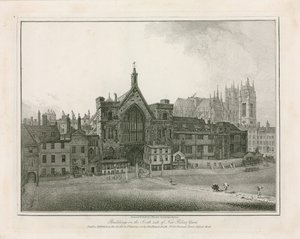 Gebäude auf der Südseite des New Palace Yard von Joshua Bryant