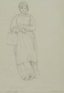Junges Mädchen mit Milchkännchen, 1831