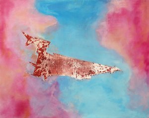 Roter Raumschiff-Flug
