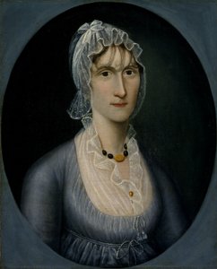 Porträt von Frau Barbara Baker Murphy (Ehefrau eines Kapitäns)