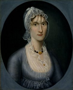 Porträt von Mrs. Barbara Baker Murphy, Ehefrau eines Kapitäns, ca. 1810