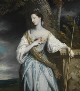 Anne Dashwood, spätere Gräfin von Galloway von Joshua Reynolds