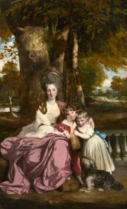 Lady Elizabeth Delme und ihre Kinder