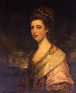 Porträt von Anne Susanna Warburton, Mrs. Richard Pennant von Joshua Reynolds