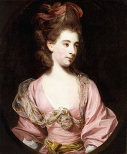 Porträt einer Dame, angeblich Mrs. von Joshua Reynolds