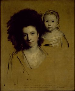 Studien von Georgiana, Herzogin von Devonshire und ihrer Tochter Lady Georgiana Cavendish