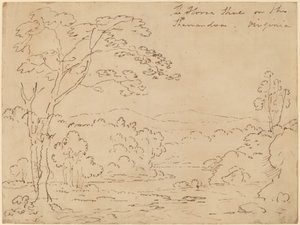 Das Hufeisen am Shenandoah, Virginia von Joshua Shaw