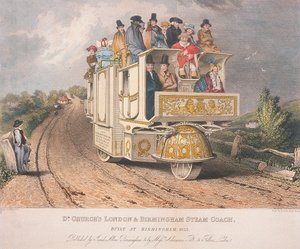 Dr. Churchs London und Birmingham Dampfwagen, 1833