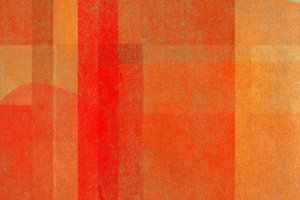 Lebendige orange-rote Schichten von Josie George