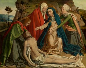 Die Beweinung Christi von Josse (fl.1493 1508) Lieferinxe