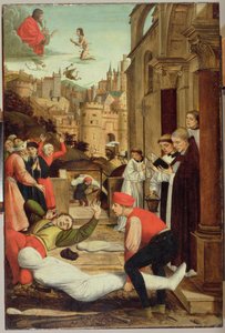 St. Sebastian bittet für die Pestkranken, 1497-99