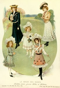 Die Mode der jungen Mädchen